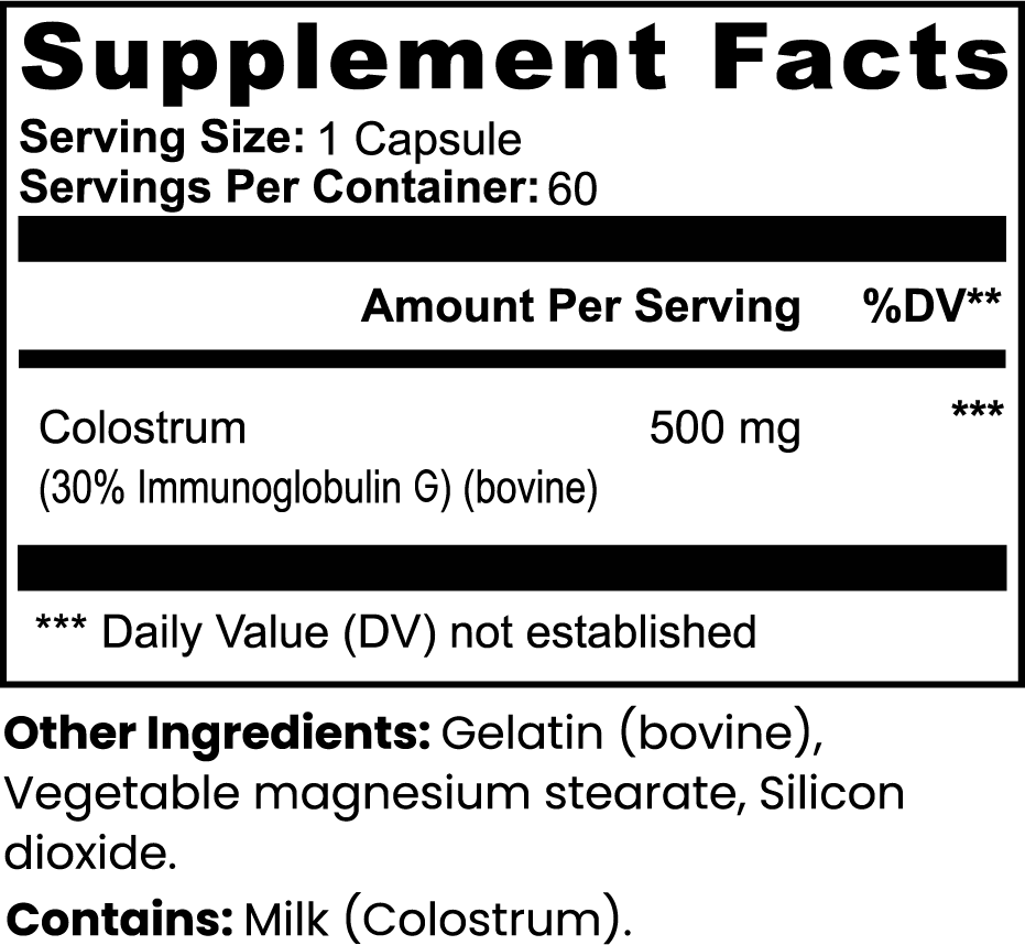 Colostrum Command Capsules
